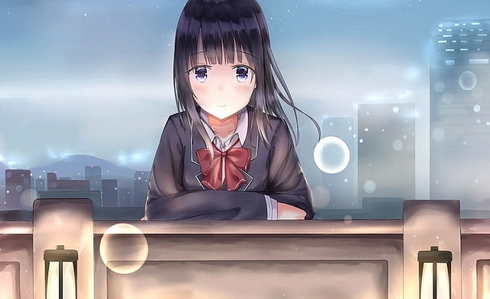 anime girl dp