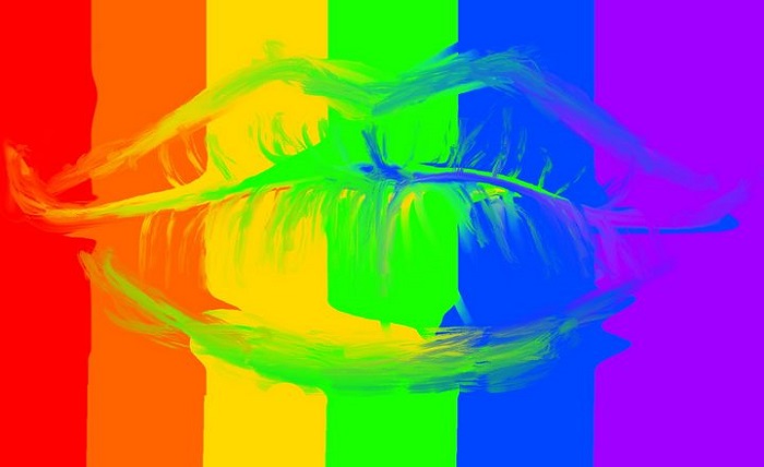what is a rainbow kiss